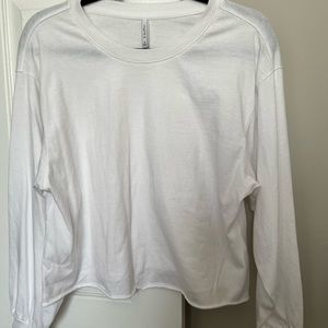 Z Supply White Long Sleeved Shirt S